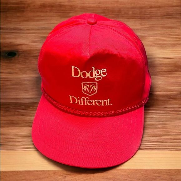 Vintage Dodge Trucker SnapBack Rope Hat - Picture 1 of 9